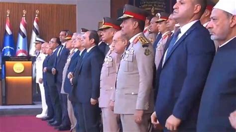 بالفيديو السيسي يشهد عرض أعلام الدول العربية الداعمة لمصر مصراوى