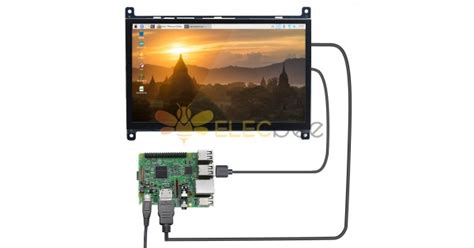 Raspberry Pi 4B LCD Capacitive Touch Screen 7 Inch HDMI HD Display USB