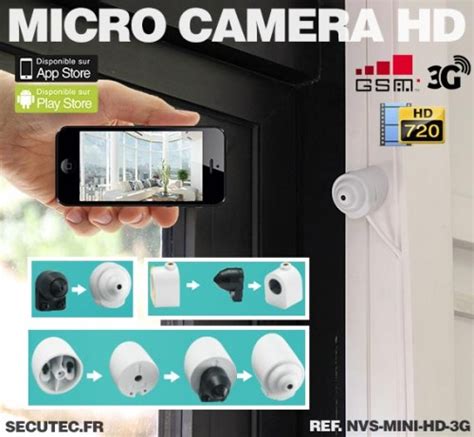 Nvs Mini Hd G Micro Cam Ra Ip P P Wifi G Hd P Avec Acc S Distance