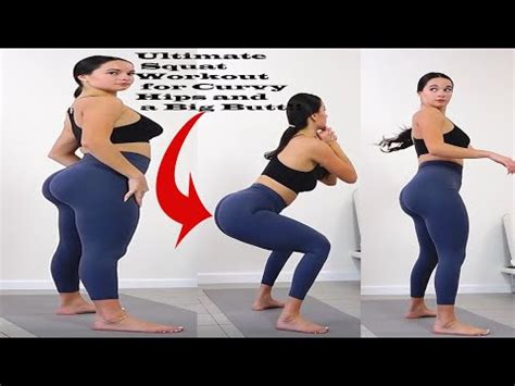 Ultimate Squat Workout For Curvy Hips And A Big Butt Youtube