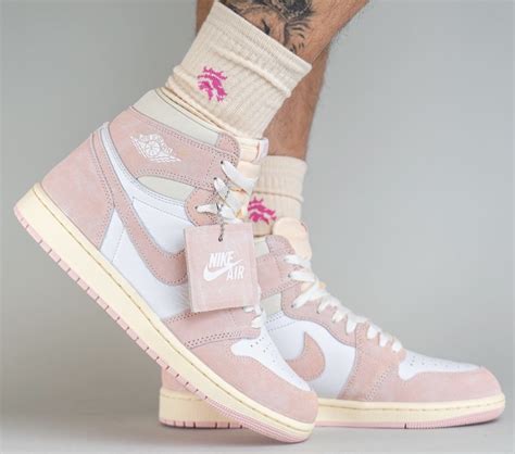 Air Jordan 1 Retro High Og Washed Pink Sneakers Fd2596 600