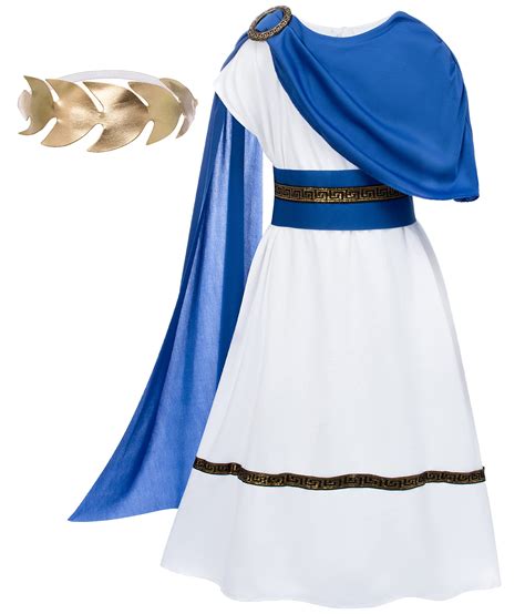 Greek Toga Costume For Kids Boys Ancient Greece Mythos