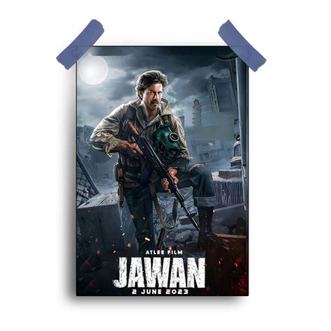 Shahrukh Khan Jawan Posters • Printitnice