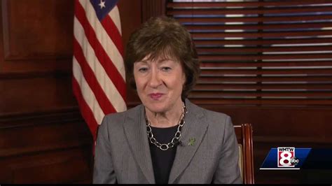 Sen. Susan Collins reacts to House impeachment rules vote