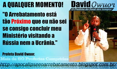 Apocalipse E O Arrebatamento E David Owuor O Arrebatamento David Owuor