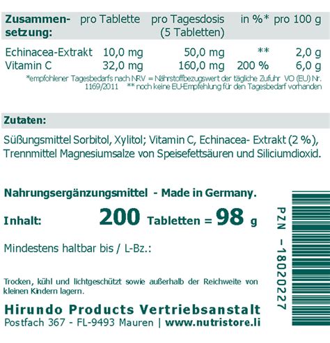 Vitamin C Mg Retard Langzeit Vegane Tabletten Stk Energia