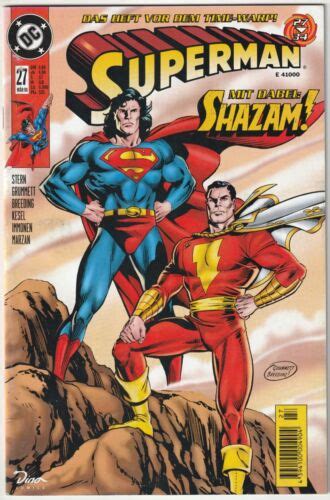 SUPERMAN 27 Mit Dabei Shazam Dino DC Comics 1998 COMICHEFT Z1 1 EBay