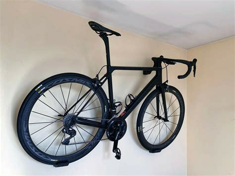 Road Bike Wall Mount Road Bike Wall Mounted Rack Suits Carbon Wheels