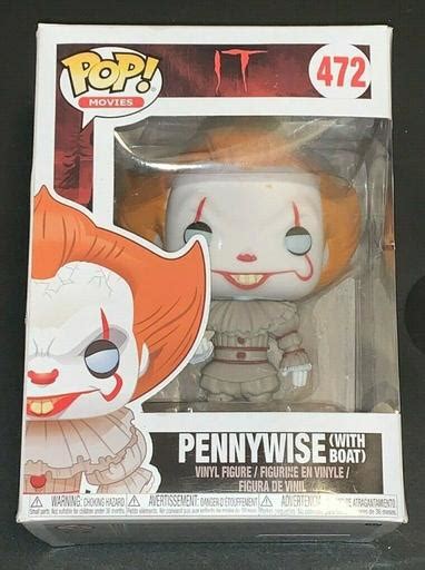 472 Pennywise With Boat Blue Eyes Funko Pop Price Guide