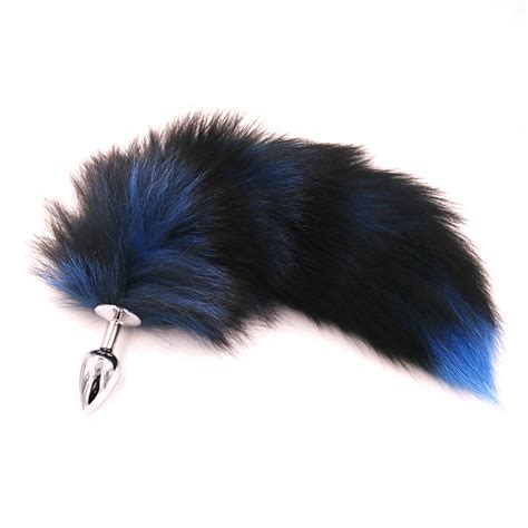 Fox Tails Anal Plug Metal Anal Sex Toys Butt Plug Sex Games Role Play Cosplay Toys M Plug Drop