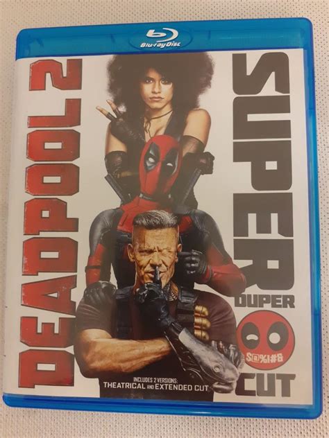 死侍2 Deadpool 2 Blu Ray Movie 藍光影碟 中文字幕 興趣及遊戲 音樂、樂器 And 配件 音樂與媒體 Cd 及