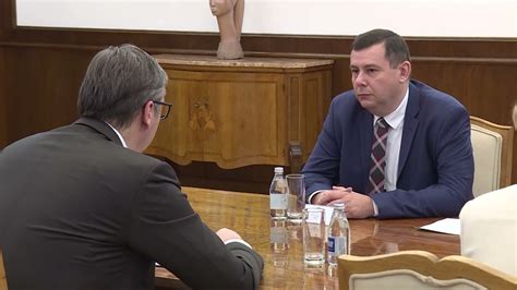 Beograd Predsednik Aleksandar Vucic Sastao Se Sa Ambasadorom Madjarske