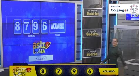 Eres el afortunado Resultado del último sorteo ASTRO LUNA del viernes