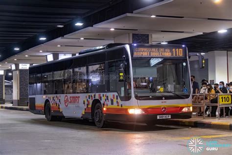 Bus 110 SMRT Buses Mercedes Benz Citaro SMB140P Land Transport Guru