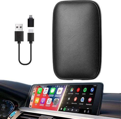 Amazon Sunweyer Wireless CarPlay Android Auto Adapter With Built