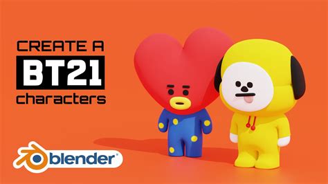 Create The BT21 Characters | Zerina 3D | Skillshare