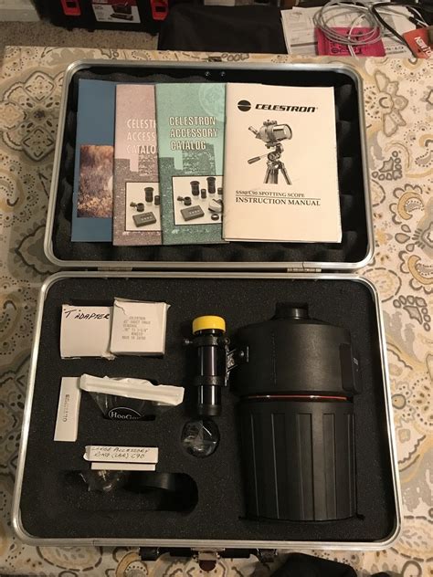 Offer Pending Celestron C Mak Spotting Scope Plus Accessories