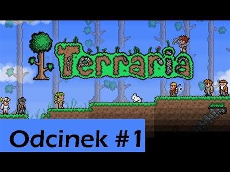 Zagrajmy w Terraria 1 2 Odcinek 1 Początki bywają różne YouTube