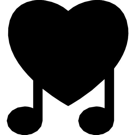 Music Love Symbol Svg Vectors And Icons Svg Repo