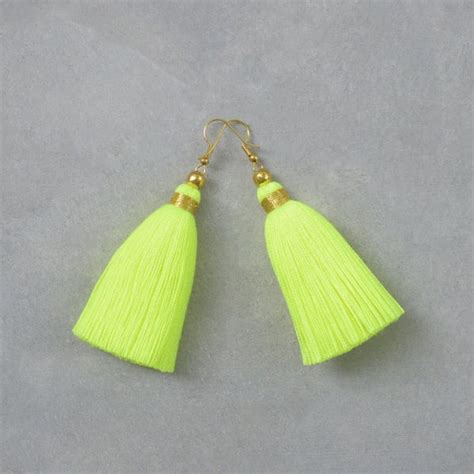 Neon Earrings Etsy