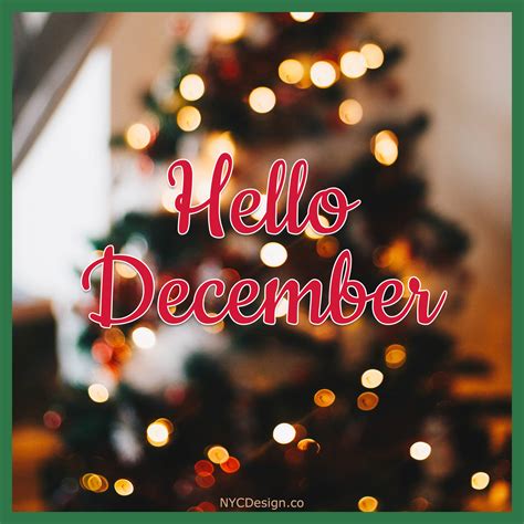 Hello December Images For Instagram And Facebook