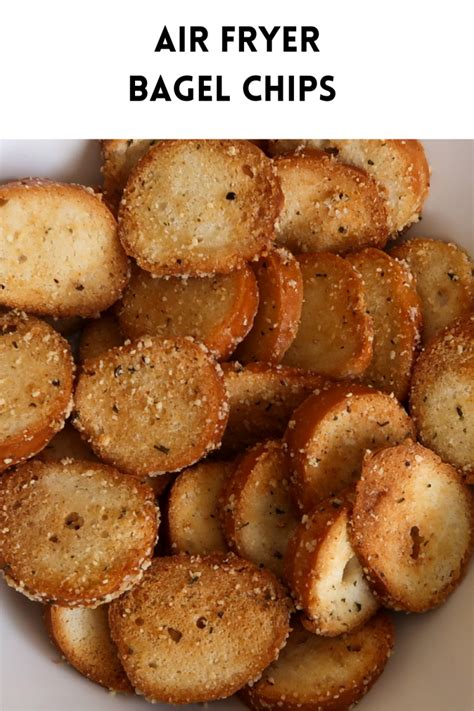 Air Fryer Bagel Chips Ready In Minutes