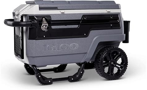 Igloo Qt Premium Trailmate Wheeled Rolling Cooler Gray