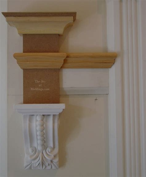 How Do I Build A Corbel Return The Joy Of Moldings