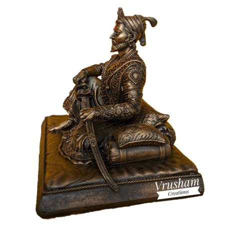 Chatrapati Sambhaji Maharaj 5.5 Inch Statue - Collectible