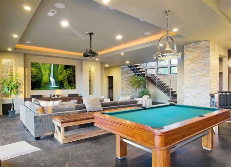 13 Pool Table Room Layouts For Inspiration - Homenish