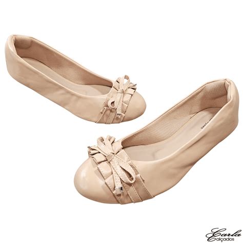 Sapatilha Nude Babadinho Numera O Especial Carla Cal Ados