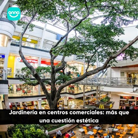 Jardinería en centros comerciales