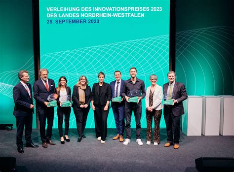 Verleihung des Innovationspreis NRW 2023 200 000 Euro für