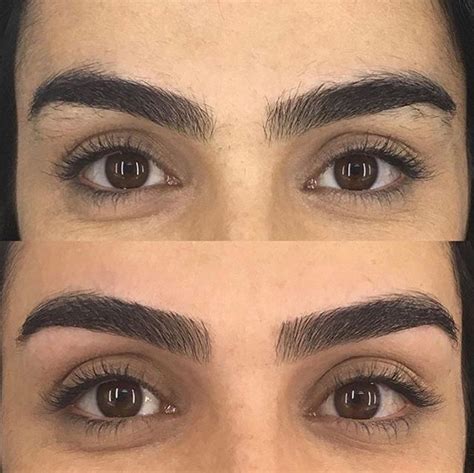 Ritzcabeloestetica Instagram Design De Sobrancelhas Antes E Depois