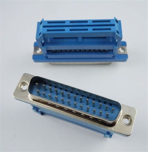 2019 D SUB 25 Pin Male Straigh IDC Type Adapter Connector For Flat