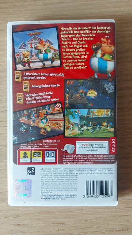 Asterix Obelix Xxl Mission Wifix F R Psp Kaufen Auf Ricardo