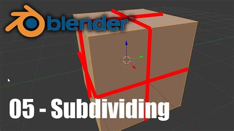 Blender Lesson 05 Subdivision Youtube