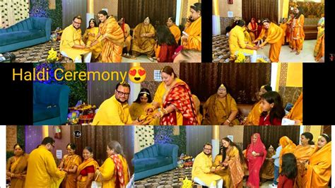 Haldi Ceremony L हिमांशु की हल्दी रस्म😍haldi Function Garhwali Culture