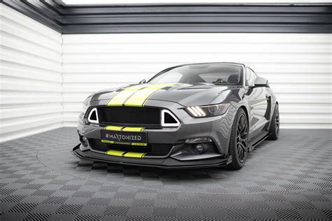 Street Pro Front Splitter Flaps Ford Mustang Gt Mk Our Offer