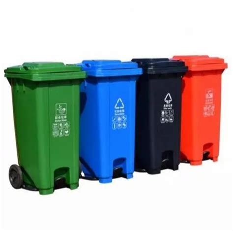 Plastic Waste Bins 100 Ltr At 2000 Civil Aerodrome Post