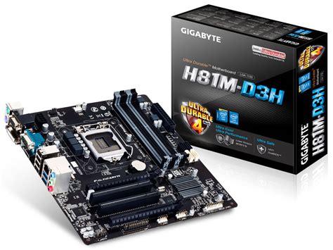 Состоялся релиз материнской платы Gigabyte GA-H81M-D3H