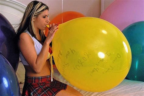 Pin By Doug Duckman On Tara Bush Balloon Goddess Blowing Up