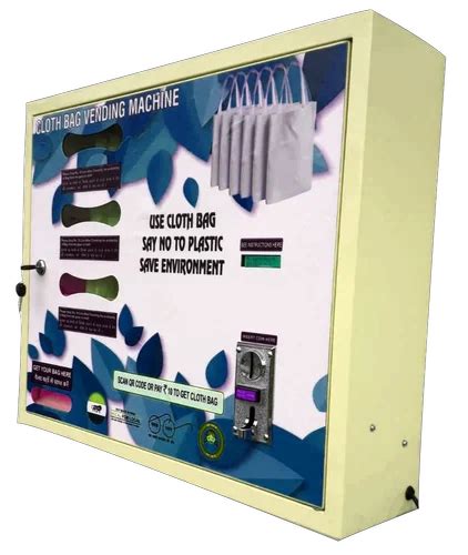 Automatic Cloth Bag Vending Machine At Rs 27000 Piece Cloth Bag