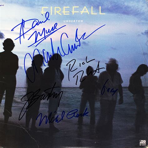 Firefall Band Signed Undertow Album - Artist signed collectibles and gifts