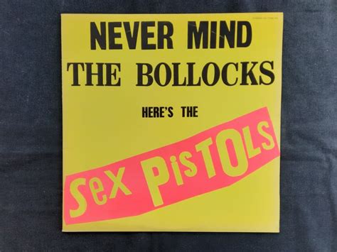 Sex Pistols Never Mind The Bollocks St Japanese Catawiki