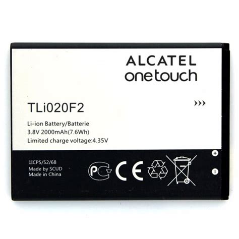 Tli C Battery Batteries Pack For Li Ion Alcatel Tli C Online At