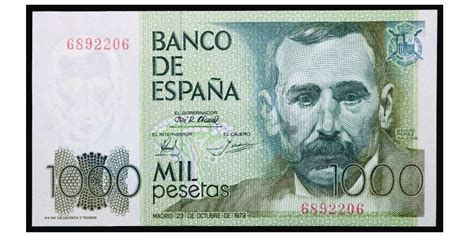 Juan Carlos I Pesetas Benito Perez Galdos Numism Tica Llamas