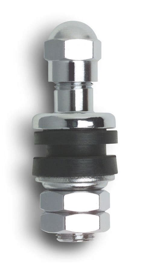 Gorilla - 4 Valve Stems Inner Mount Bolt On Chrome -VS402C #GORVS402