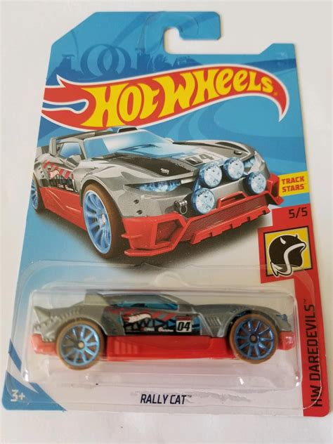 Hot Wheels Hw Daredevils Rally Cat Pack Of Grey Amazon In Toys Games