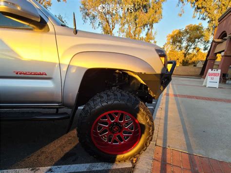 2015 Toyota Tacoma With 20x12 44 Hostile Sprocket And 35135r20 Atturo Trail Blade Mts And